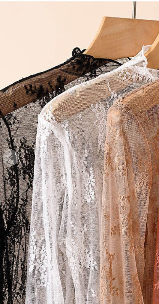 Floral Lace Tops