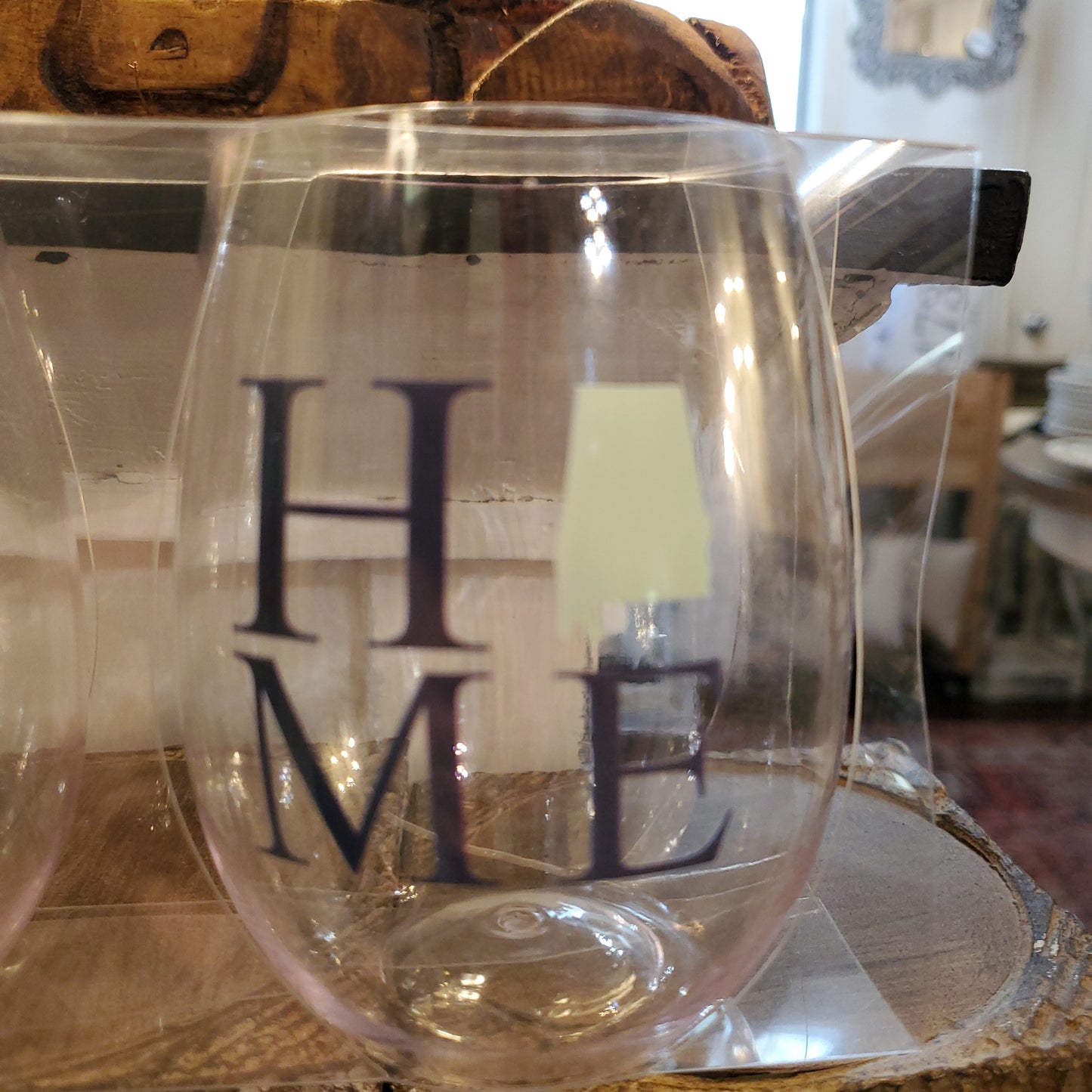 Alabama Stemless Wine Glasses
