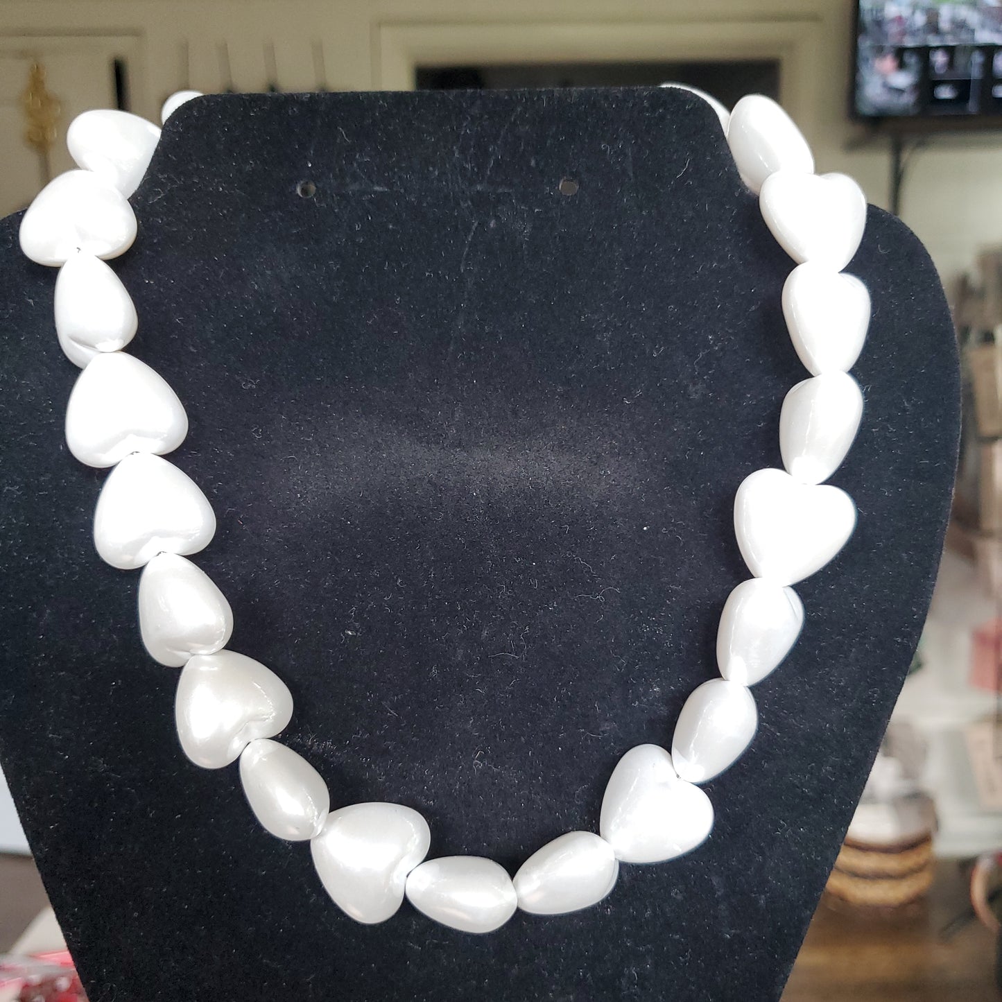 Pearl Heart Necklace