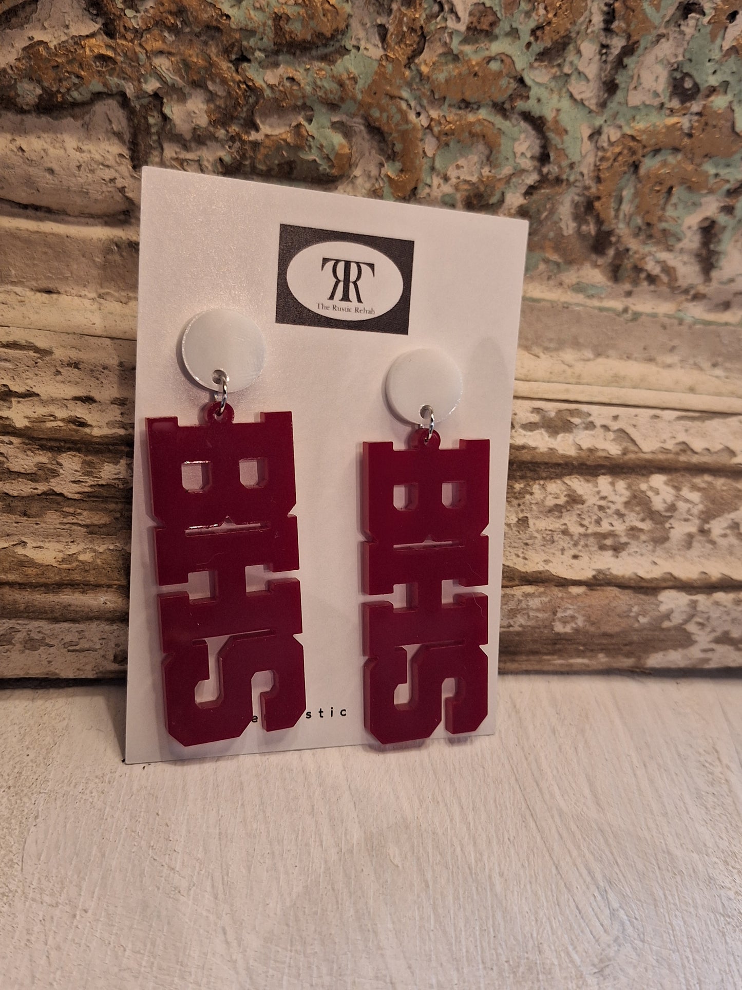 School spirit earrings