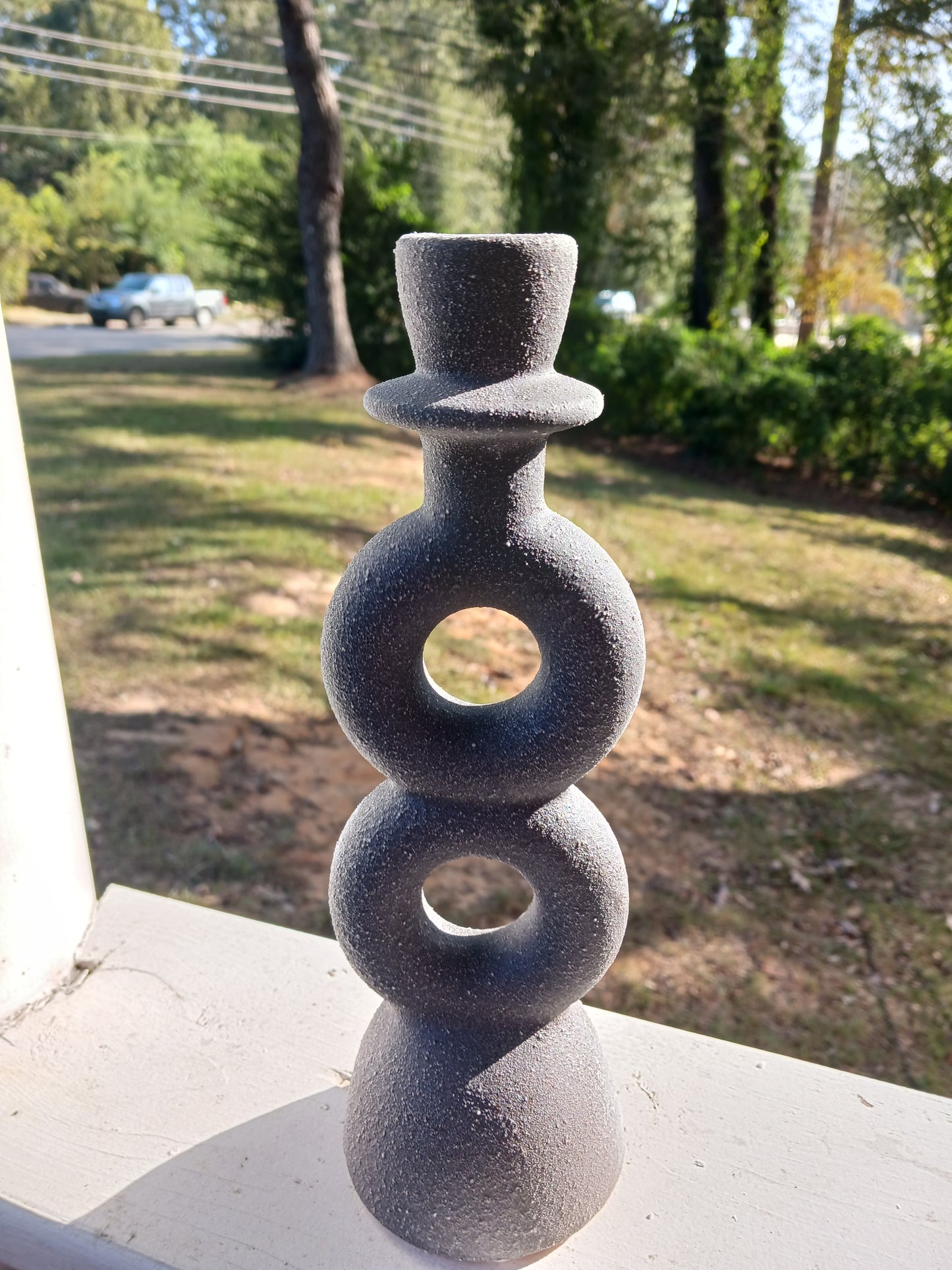 Abstract Candle Holder