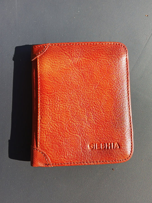 Leather Wallet with SD Slot