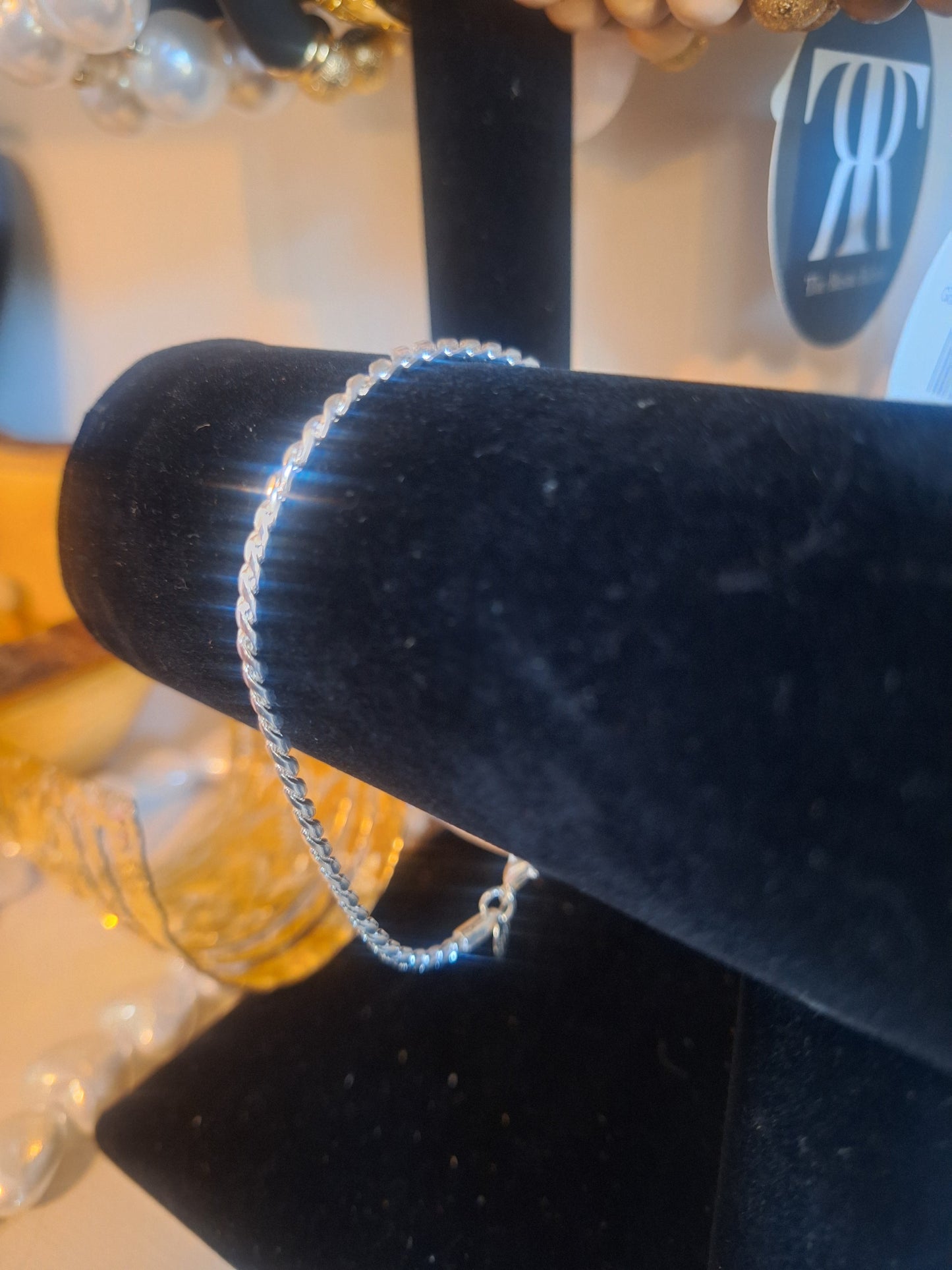 Sterling 925 rope Bracelet