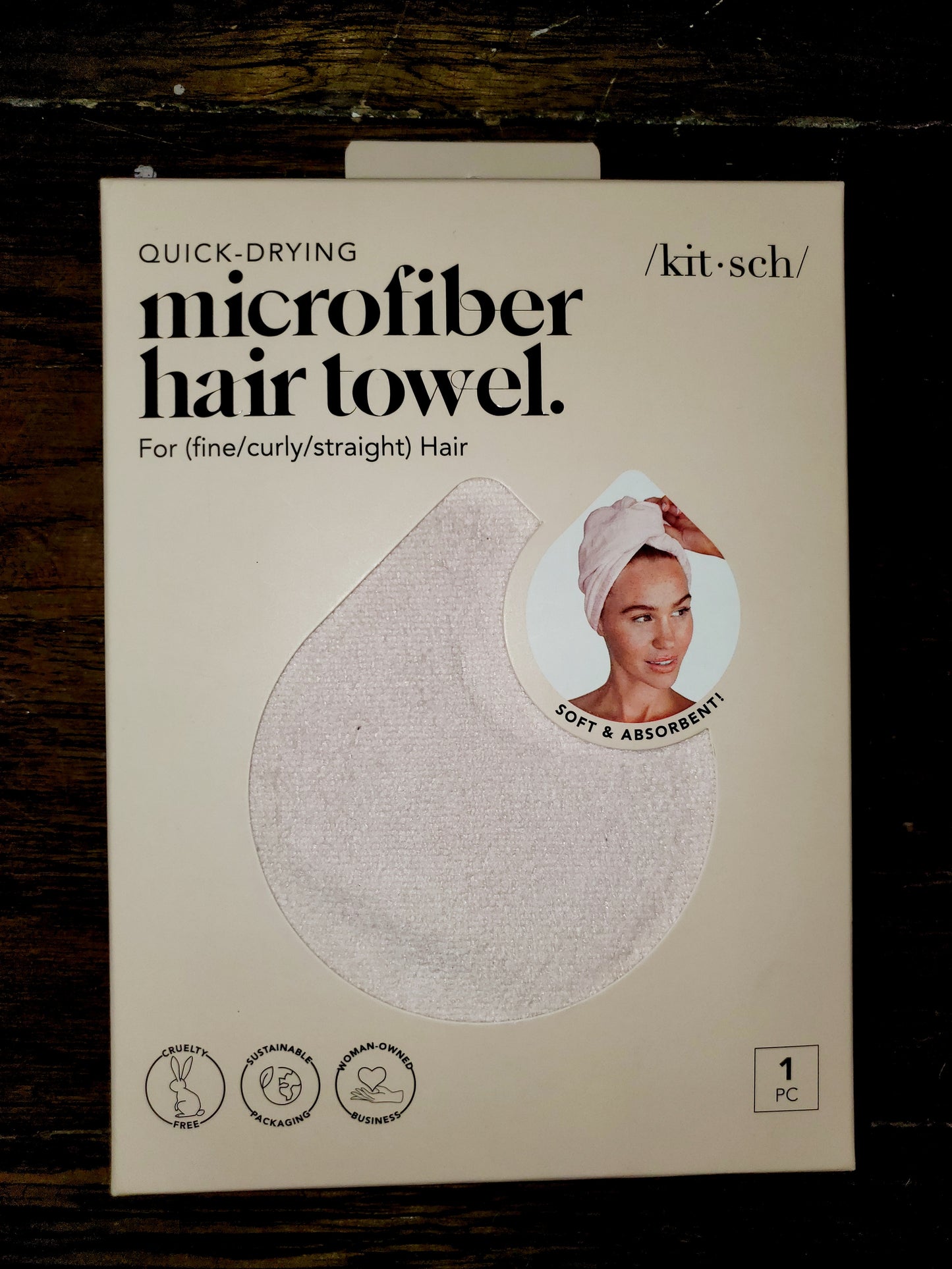 Kitsch Quick-Dry Hair Towel