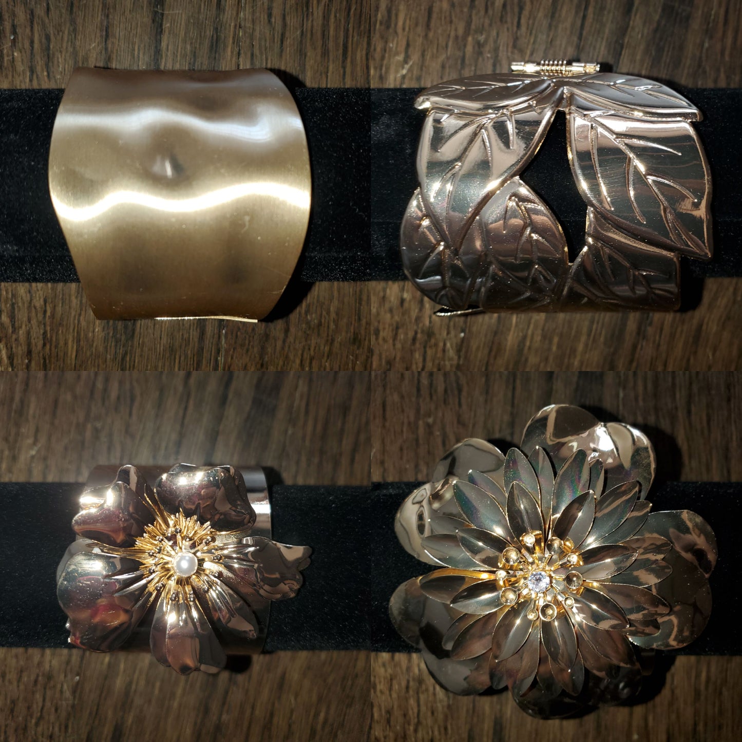 Gold Cuff Bracelets