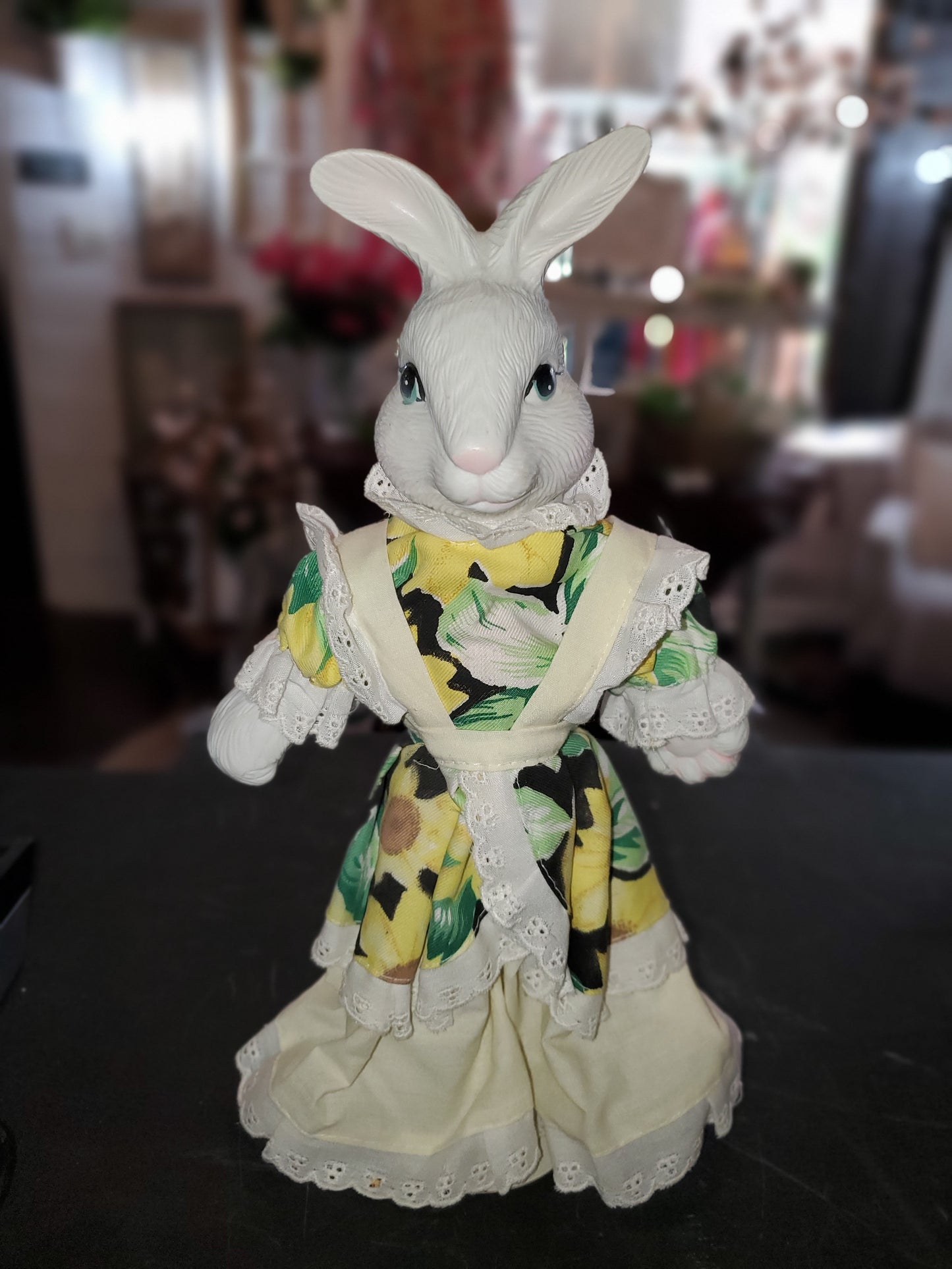 Bunny with Dress Figurine