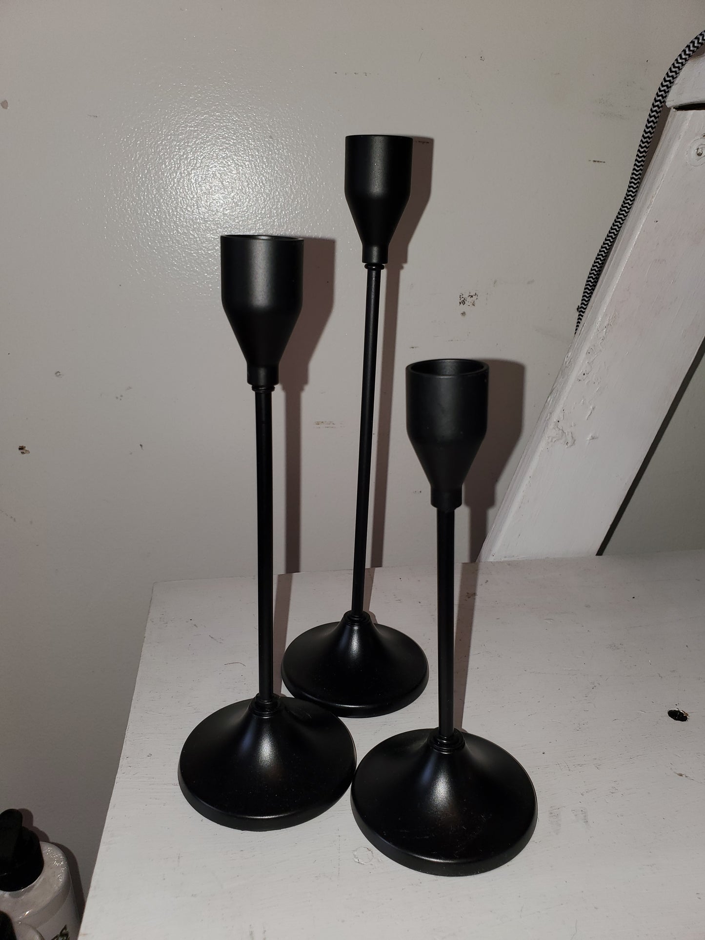 Candlesticks - Tapered Bottom (set of 3)