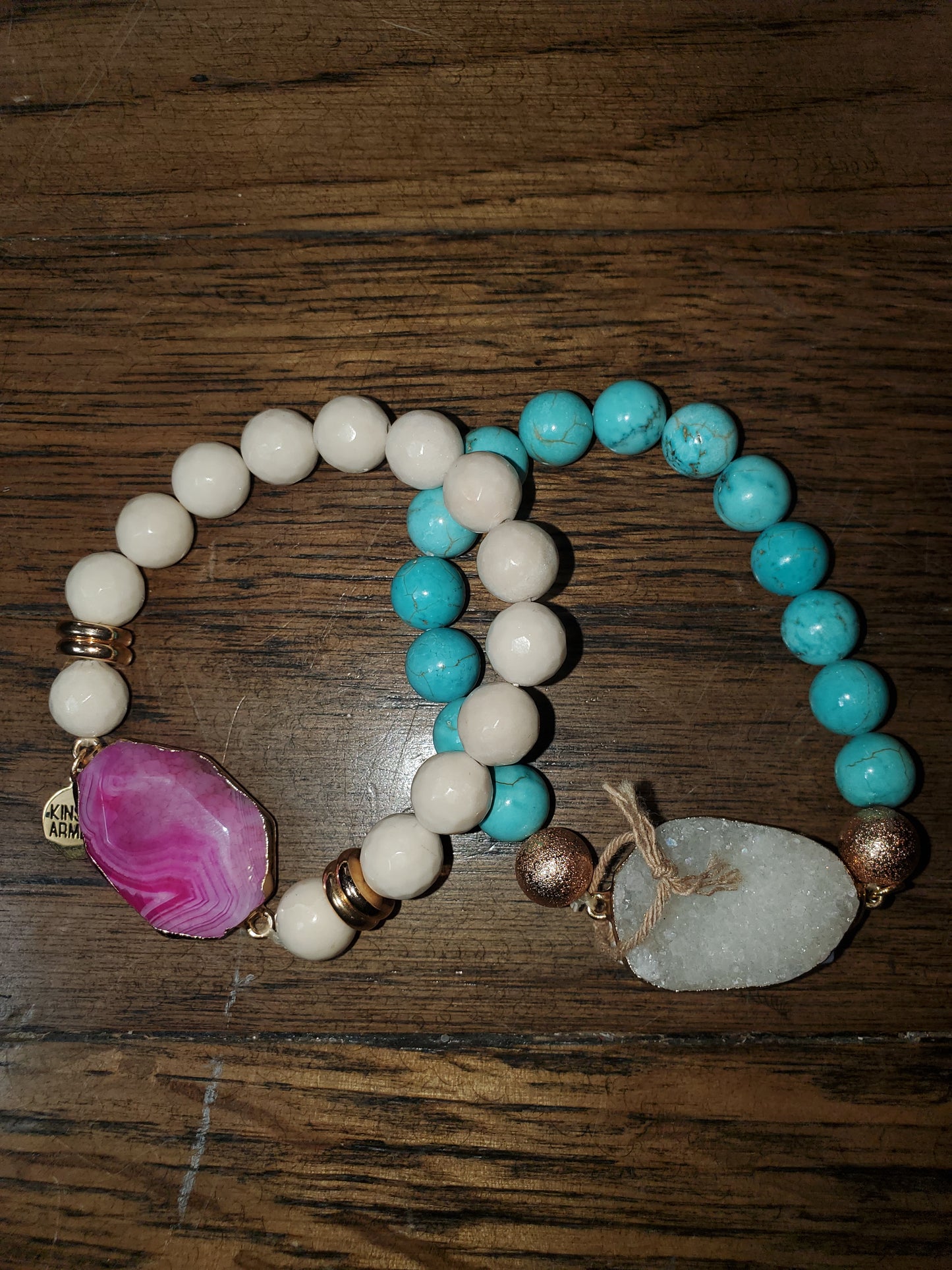 Geode Stone Bracelet
