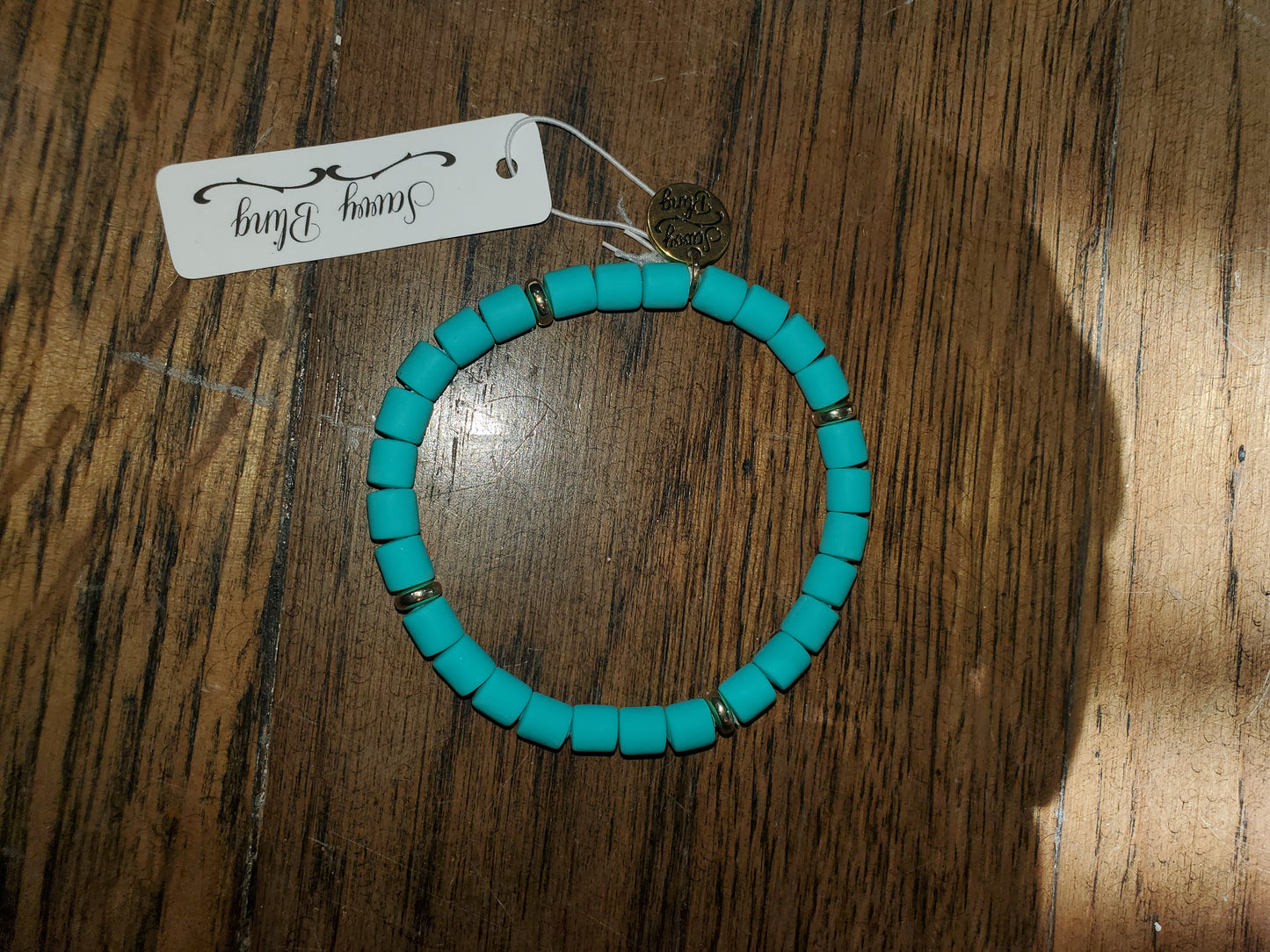 Turquoise Resin Bracelet
