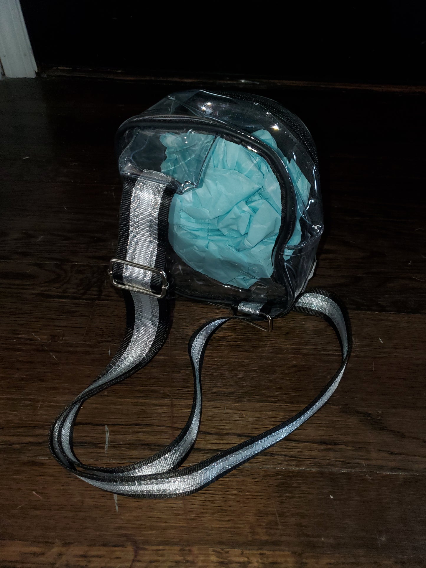 Clear One-Shoulder Mini Backpack