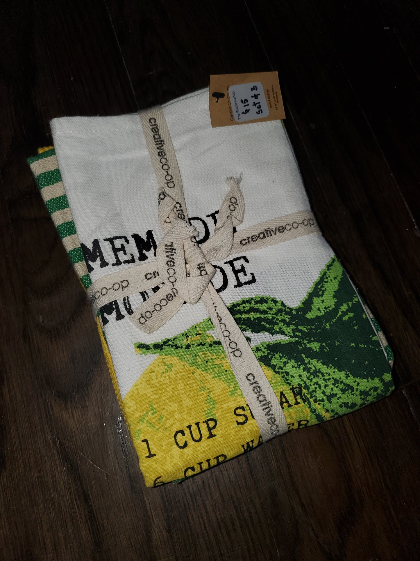 Tea Towels - Lemonade (set of 3)