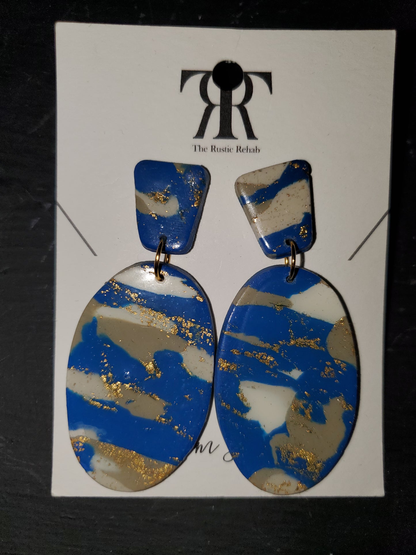 Marbled Clay Earrings