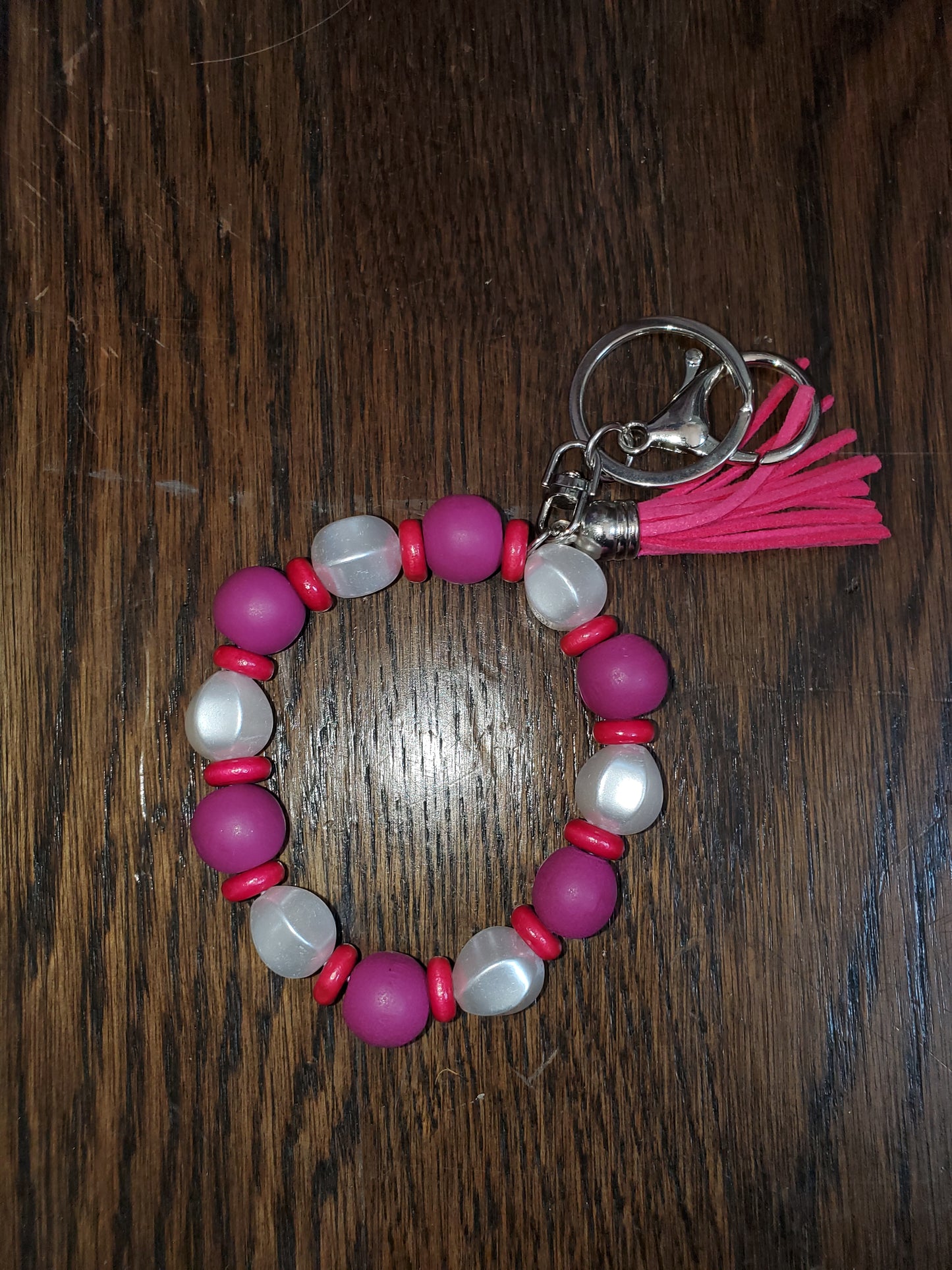 Beaded Keychain Bracelets