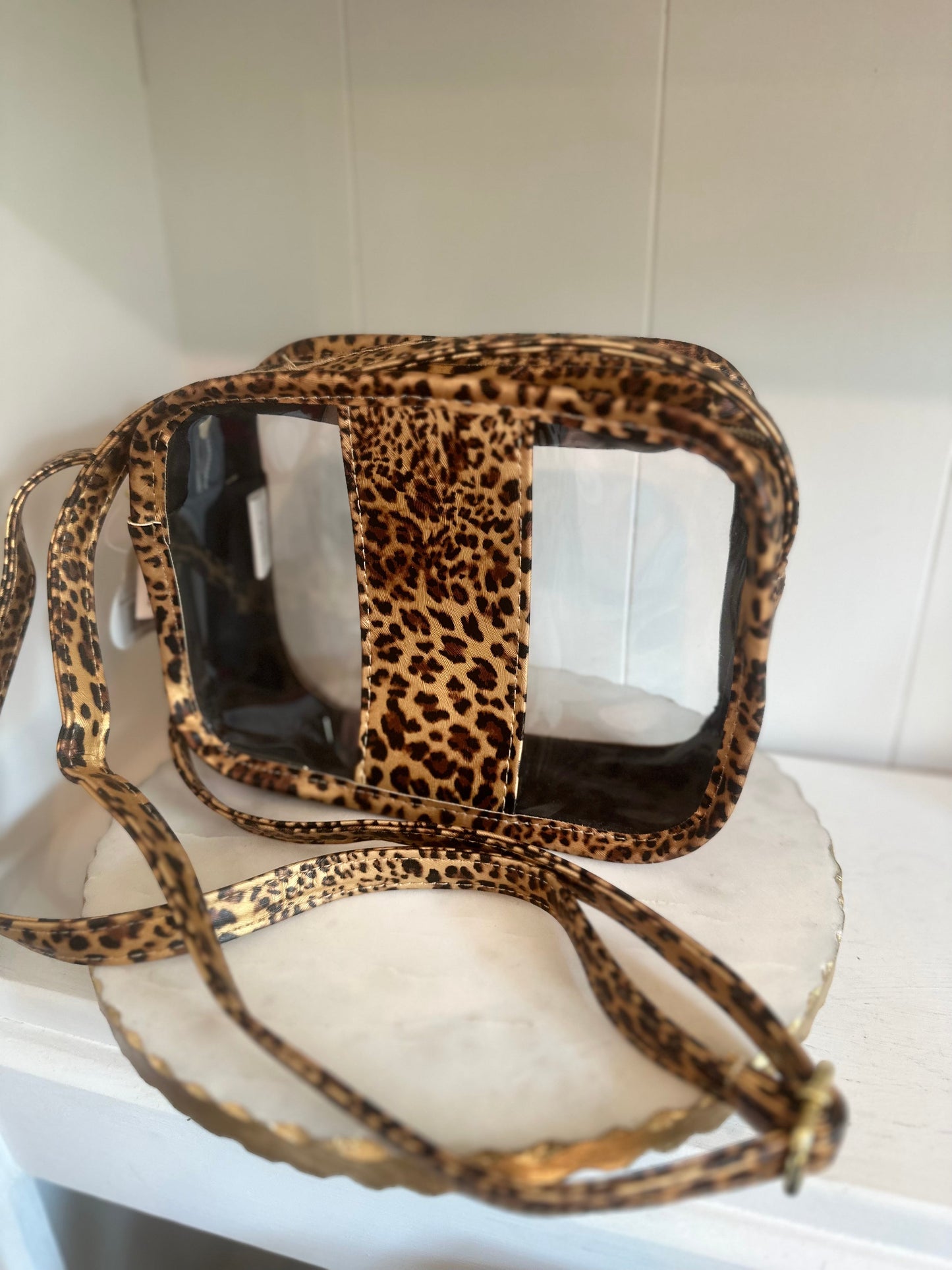 Clear Rectangular Crossbody
