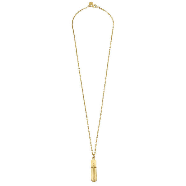 Susan Shaw Bar Cross Necklaces