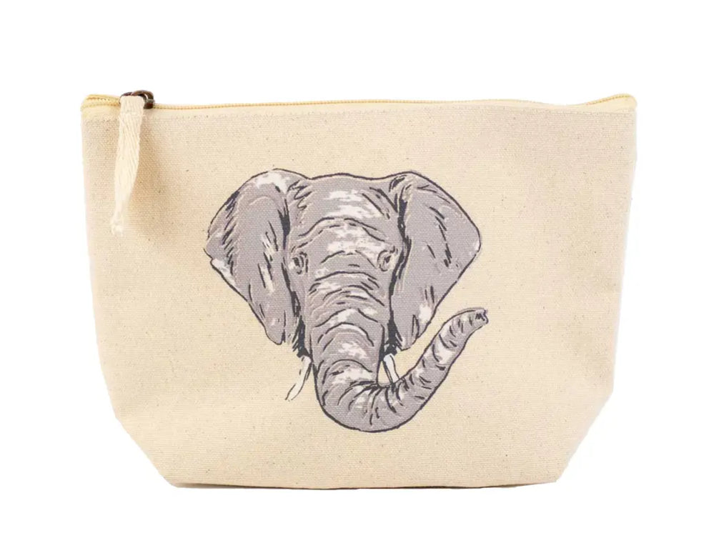 Elephant cosmetic bag