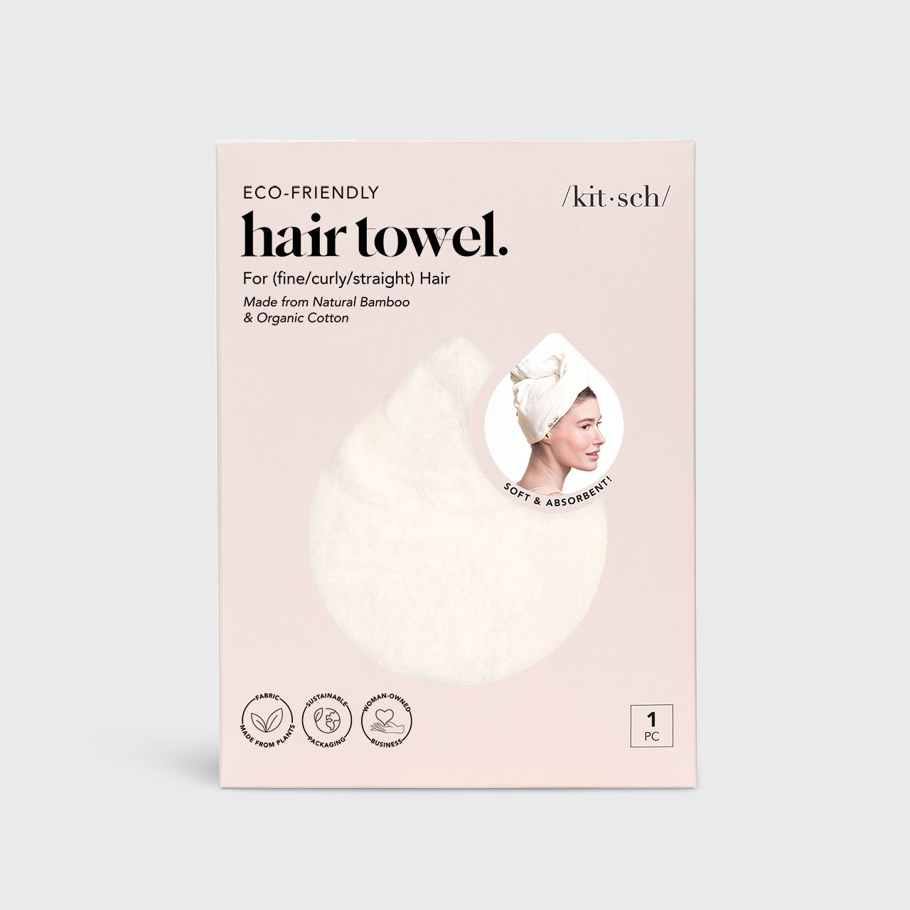Kitsch Quick-Dry Hair Towel