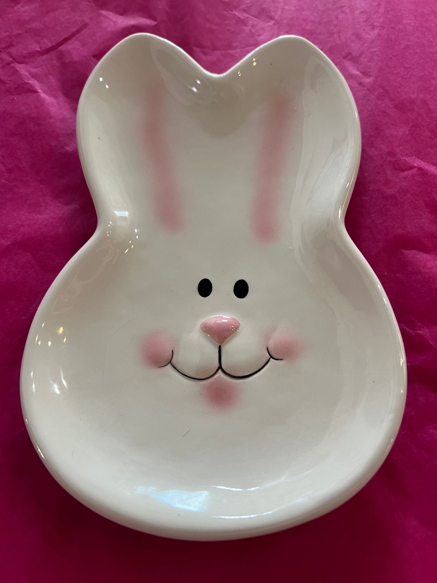 Bunny spoon rest platter