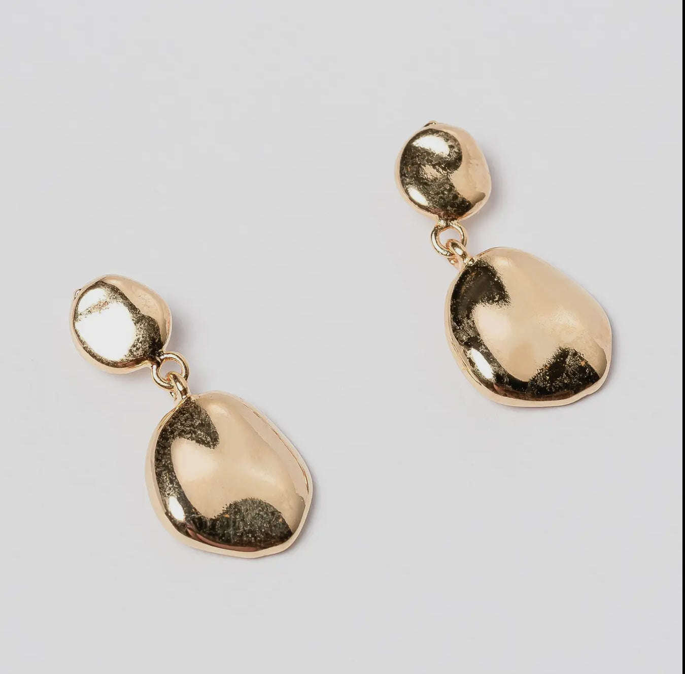 18k gold dipped earrings