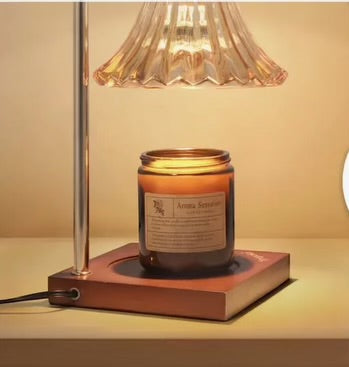 Glass Candle Lamp