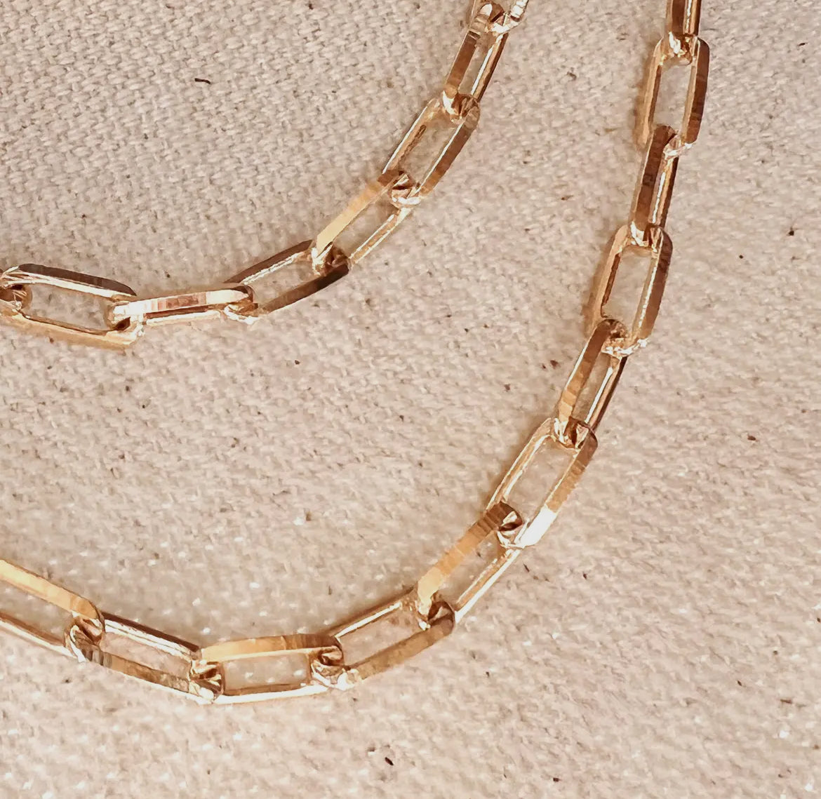 Paper Clip Chain Necklace