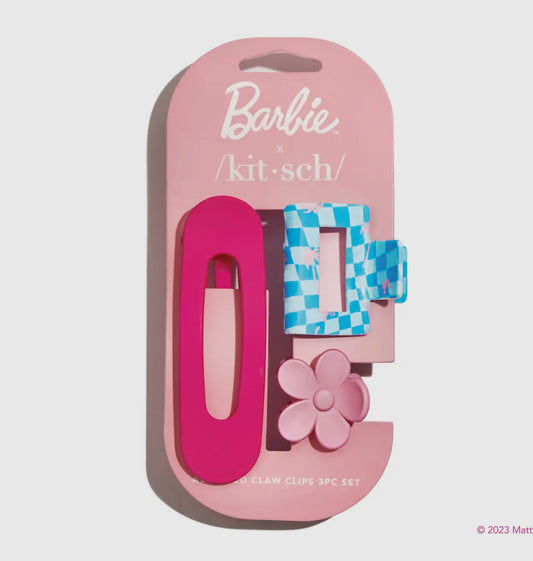 Kitsch Barbie Hair Clip Set