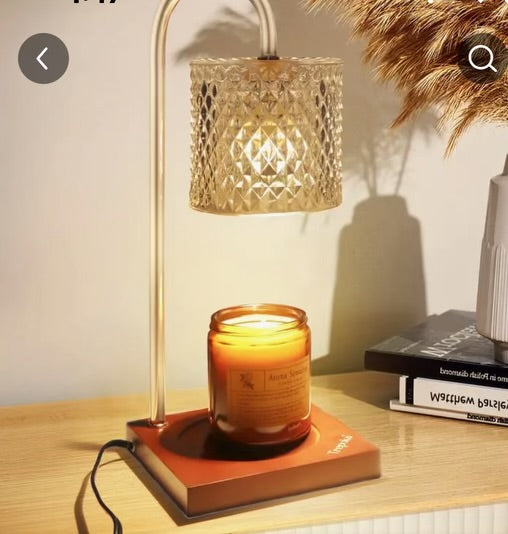 Glass Candle Lamp