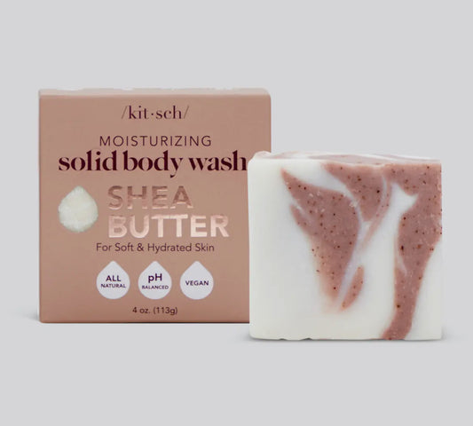 Shea butter solid body wash bar