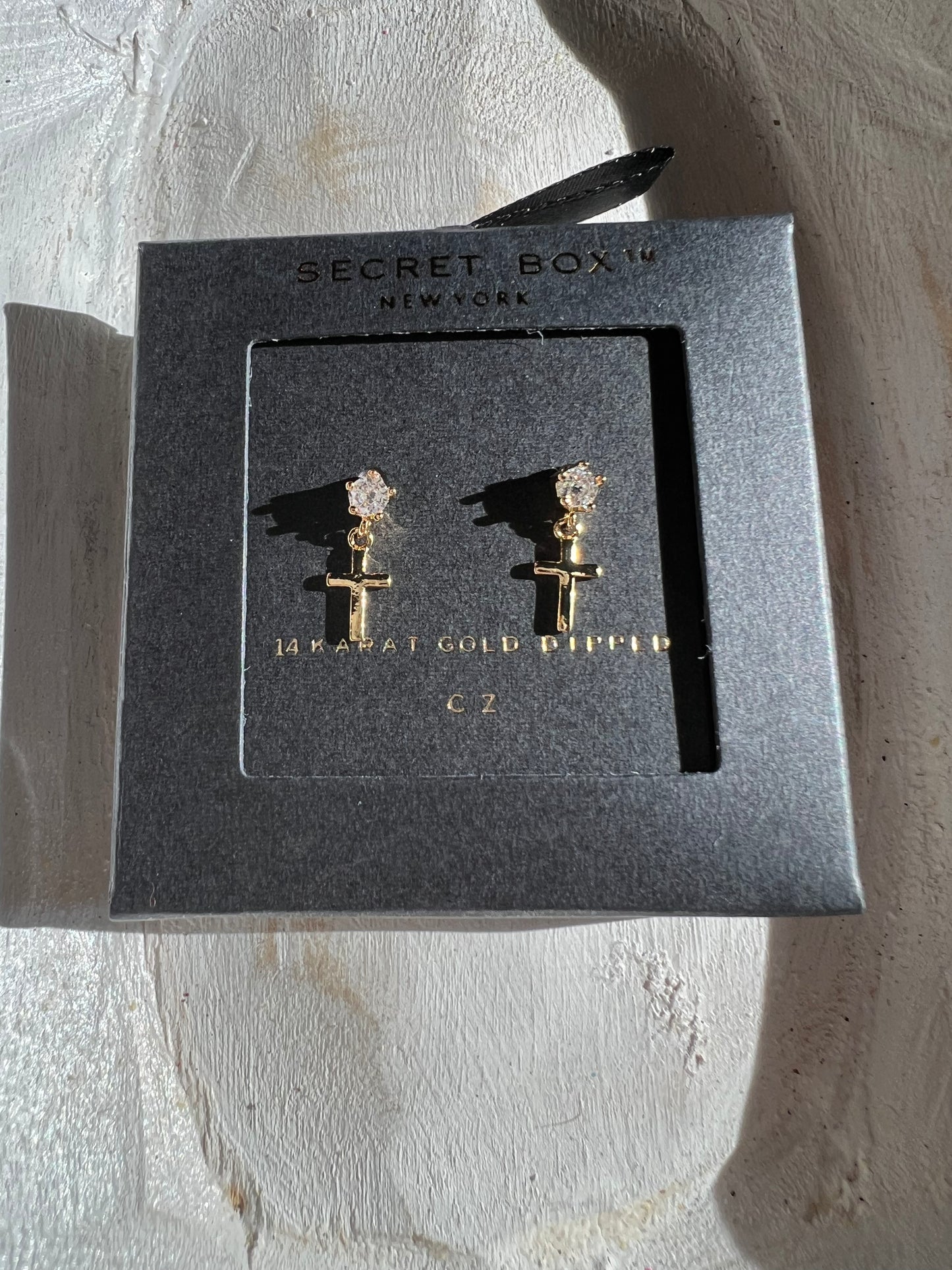 Cross Stud Earrings