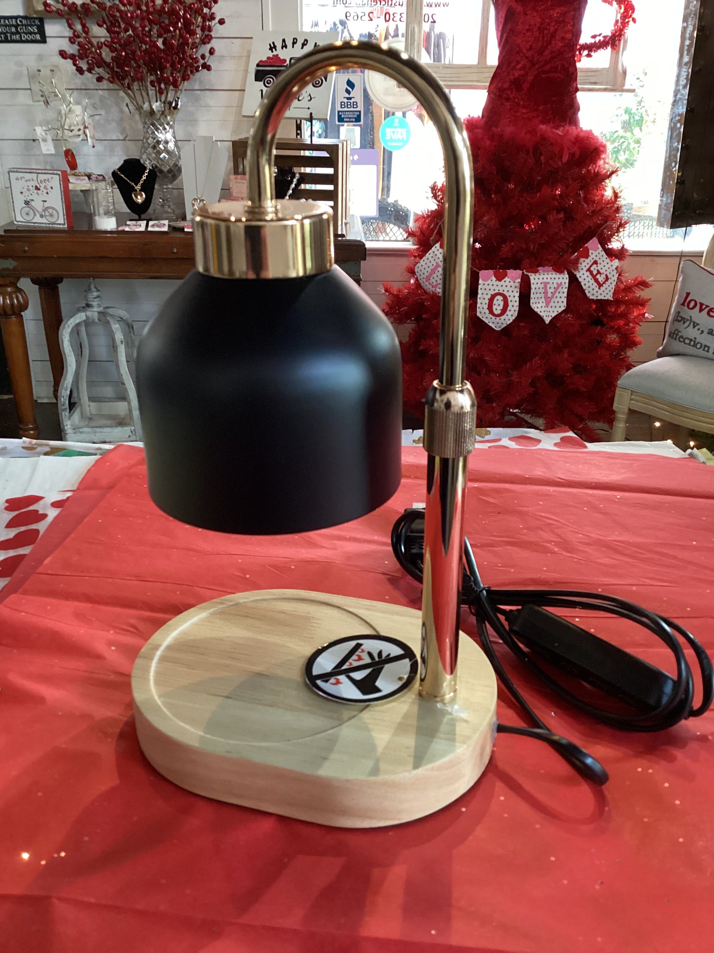 Candle lamp warmer