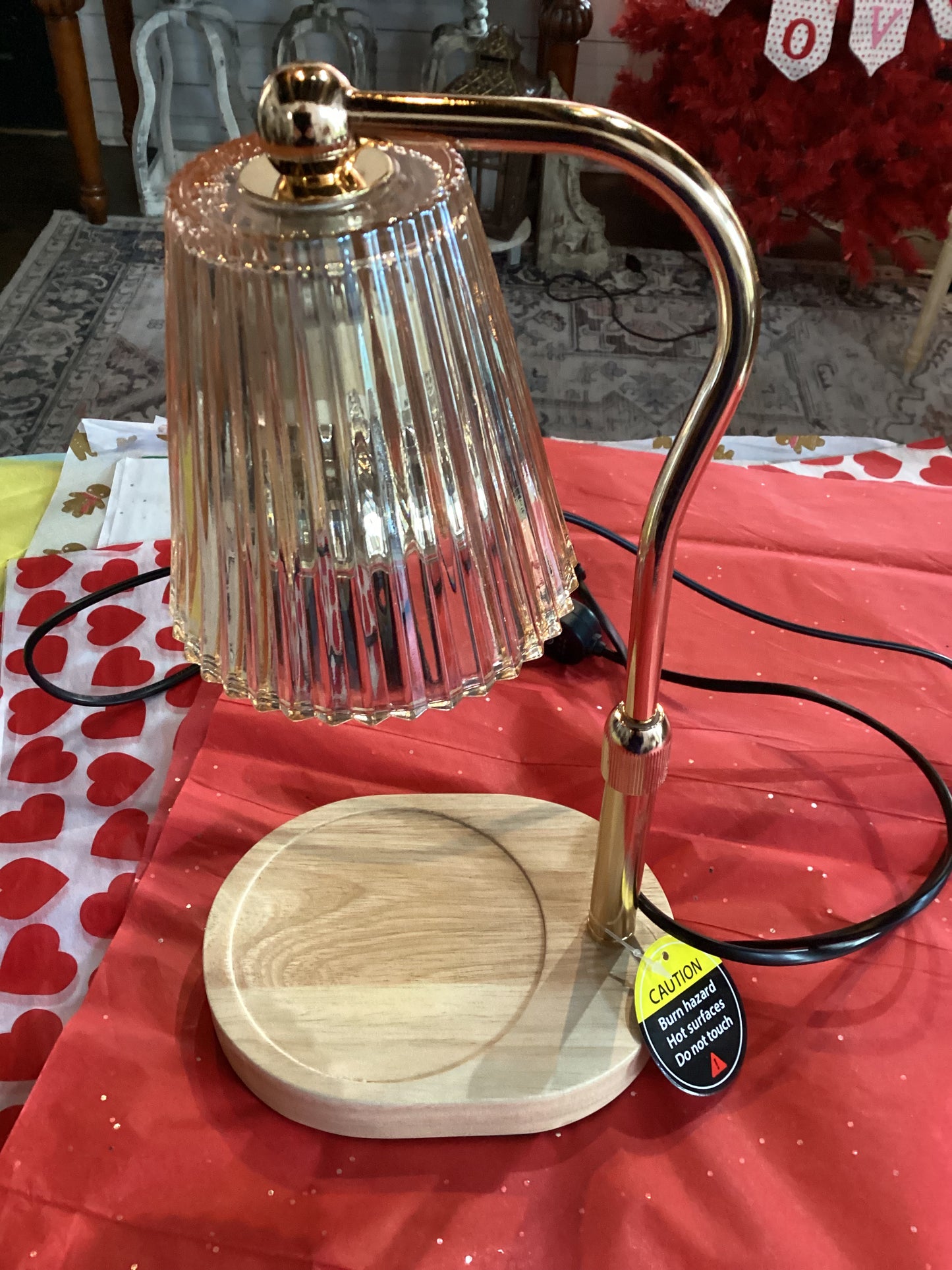 Candle lamp warmer
