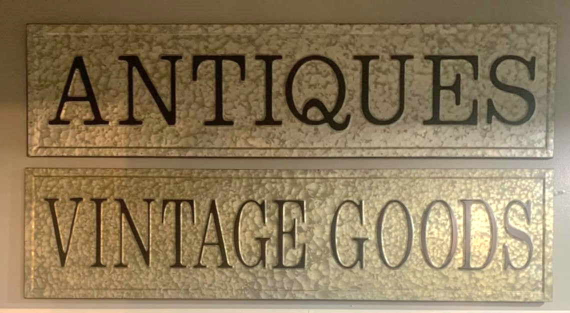 Rustic Metal Signs