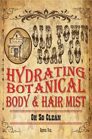 Body & Hair Mist - Old Town Soap Co.