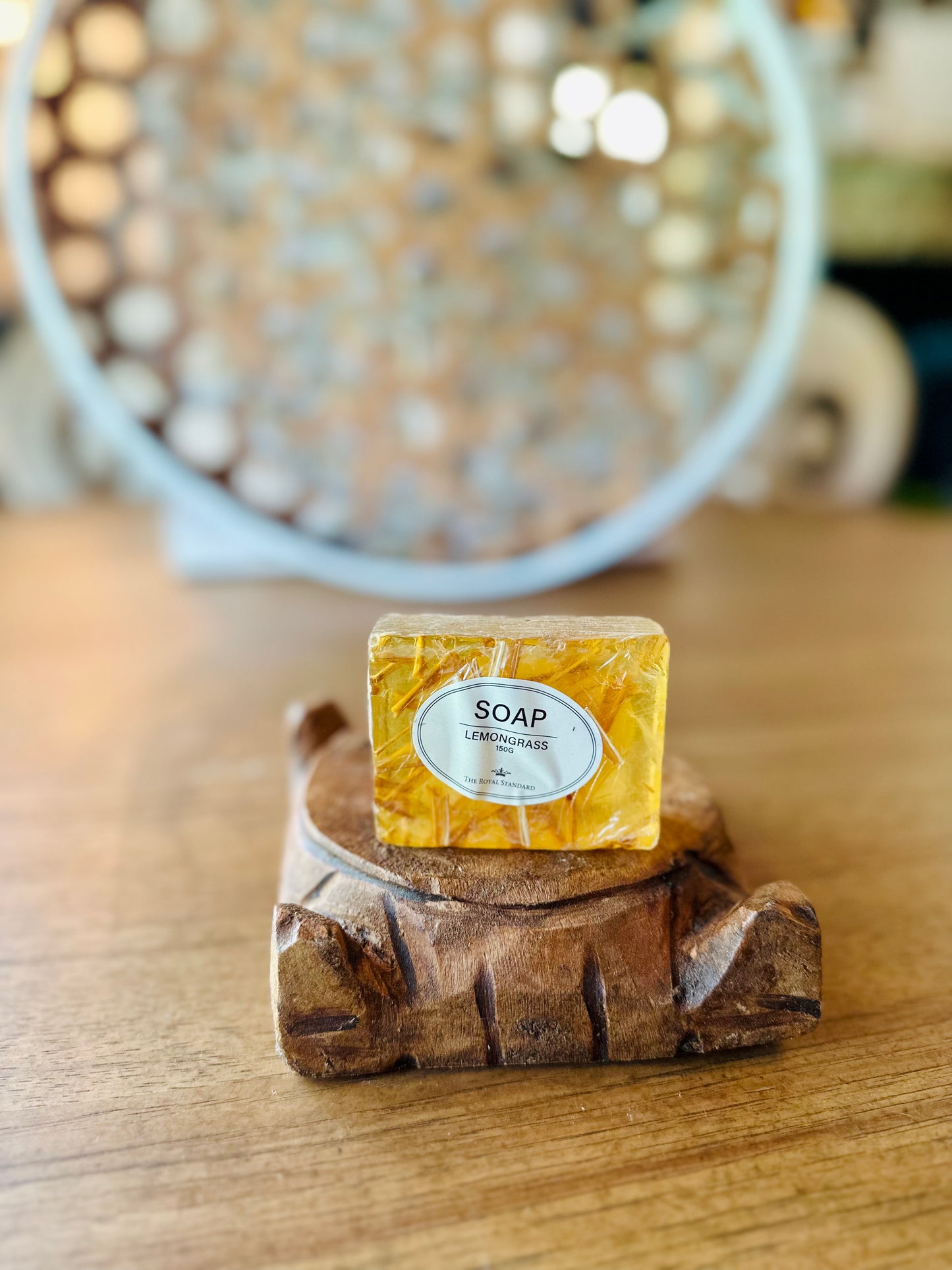 Lemongrass soap clear