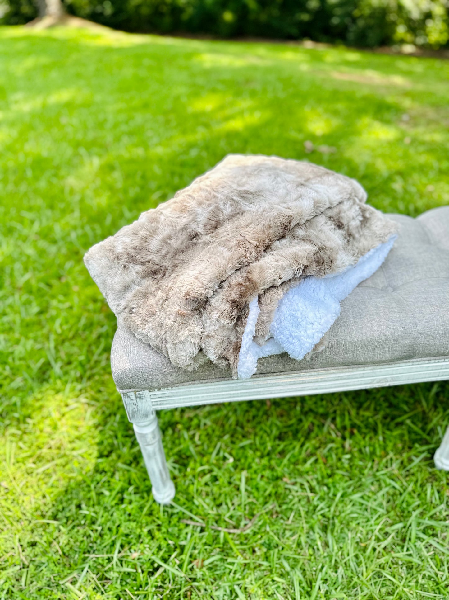 Faux Fur Throw