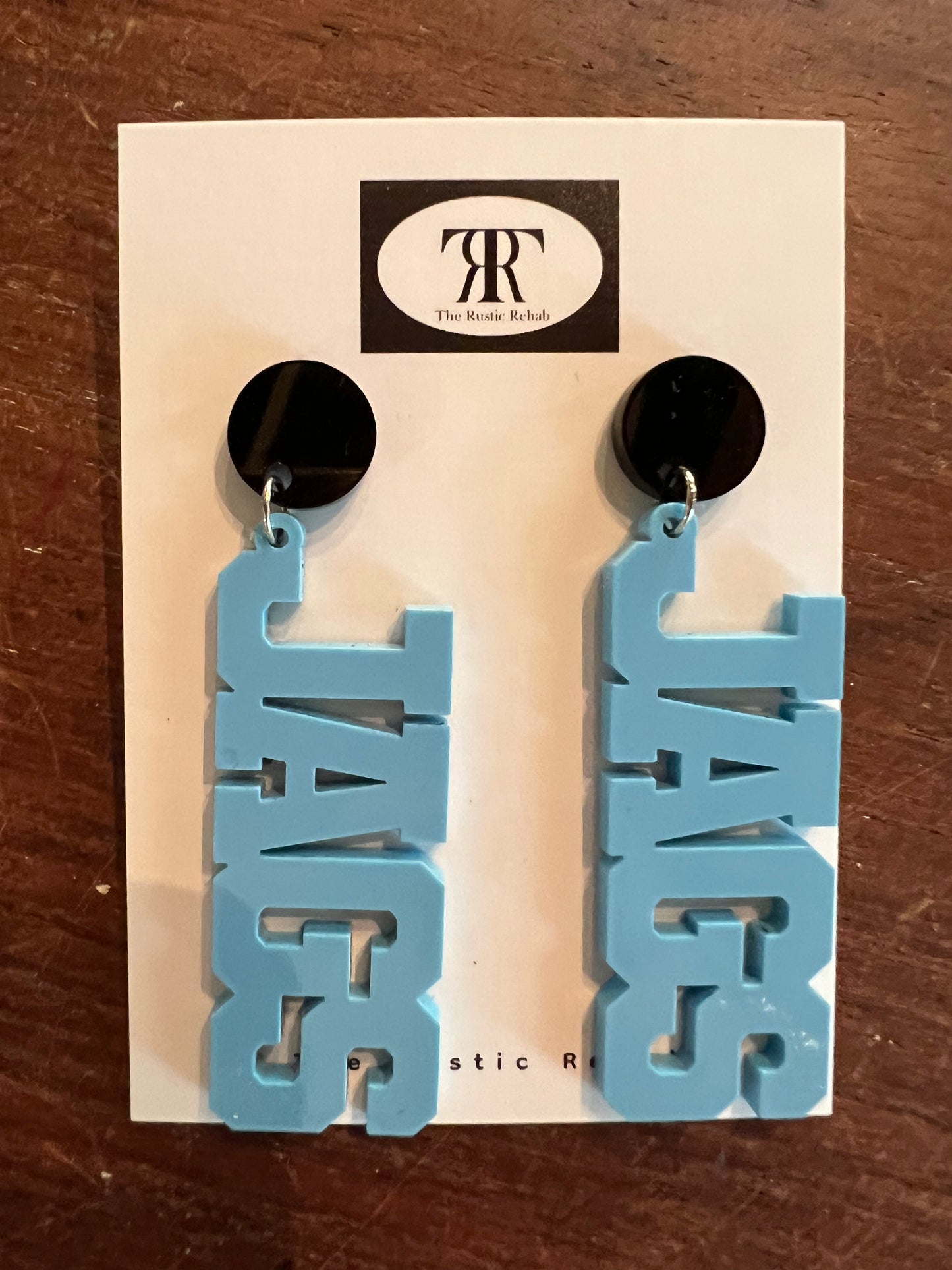 School spirit earrings