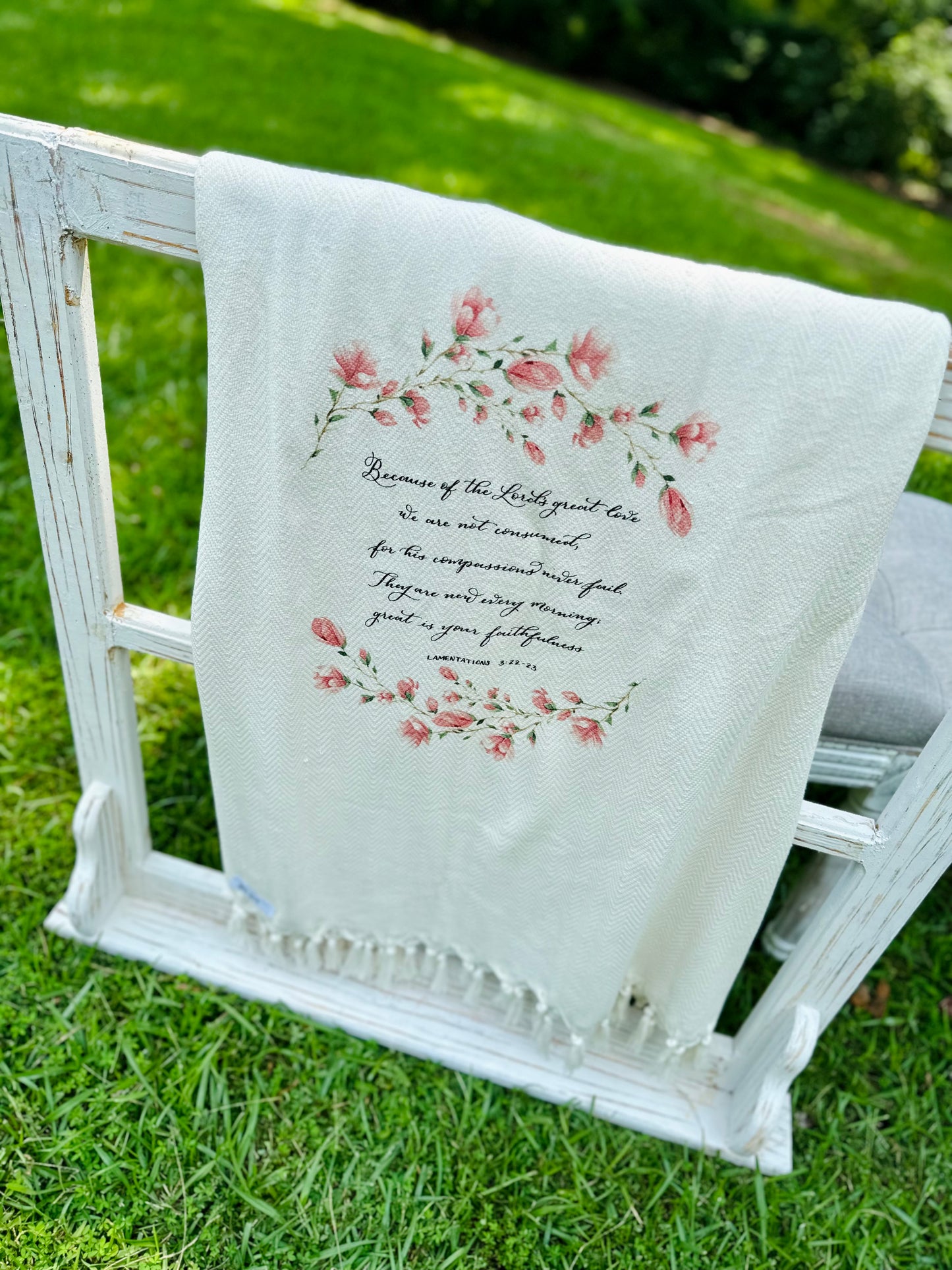 Scripture Throw Blanket