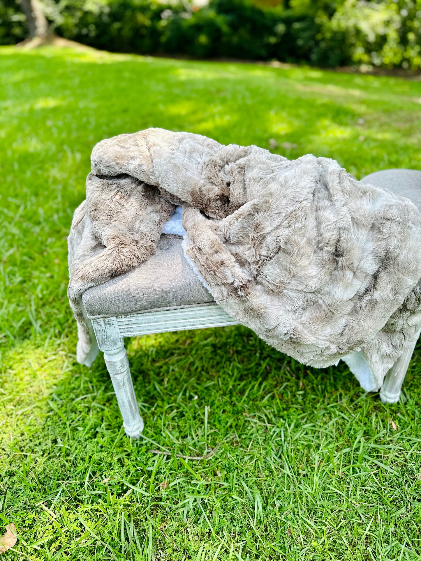Faux Fur Throw