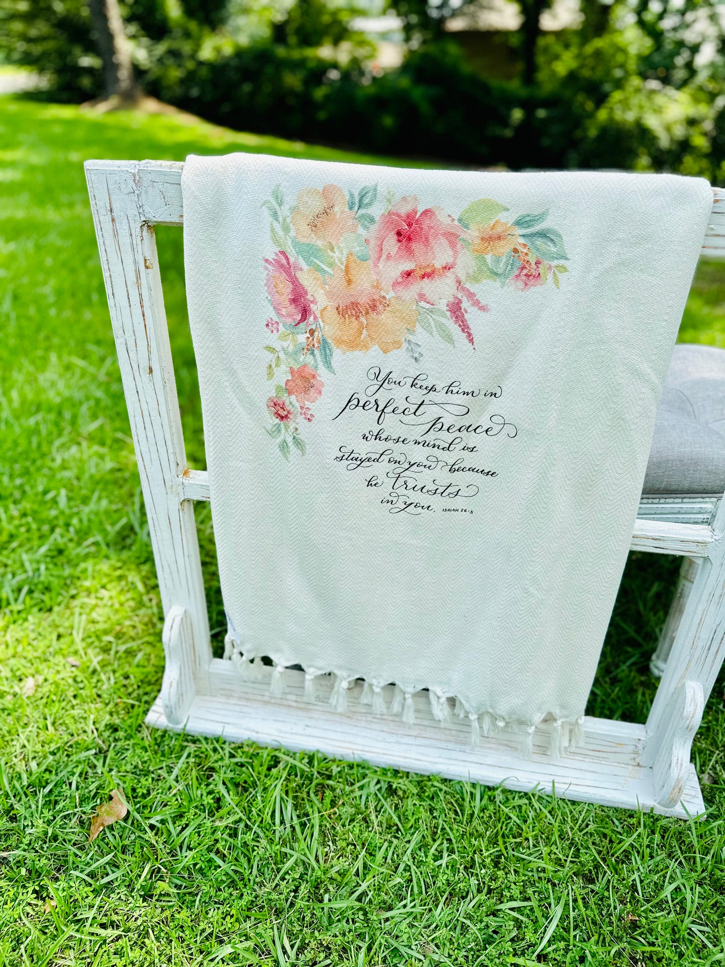 Scripture Throw Blanket