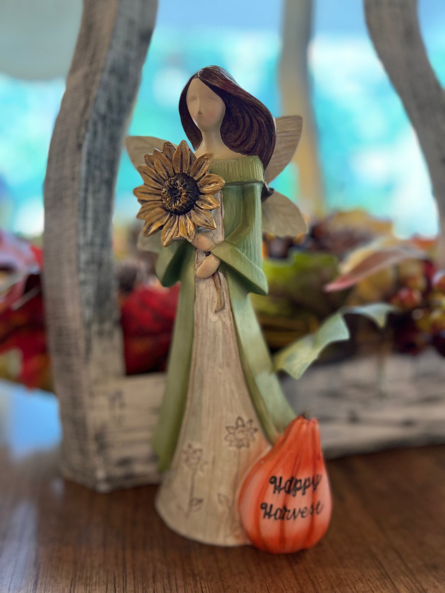 Harvest Blessings Angel Happy Harvest