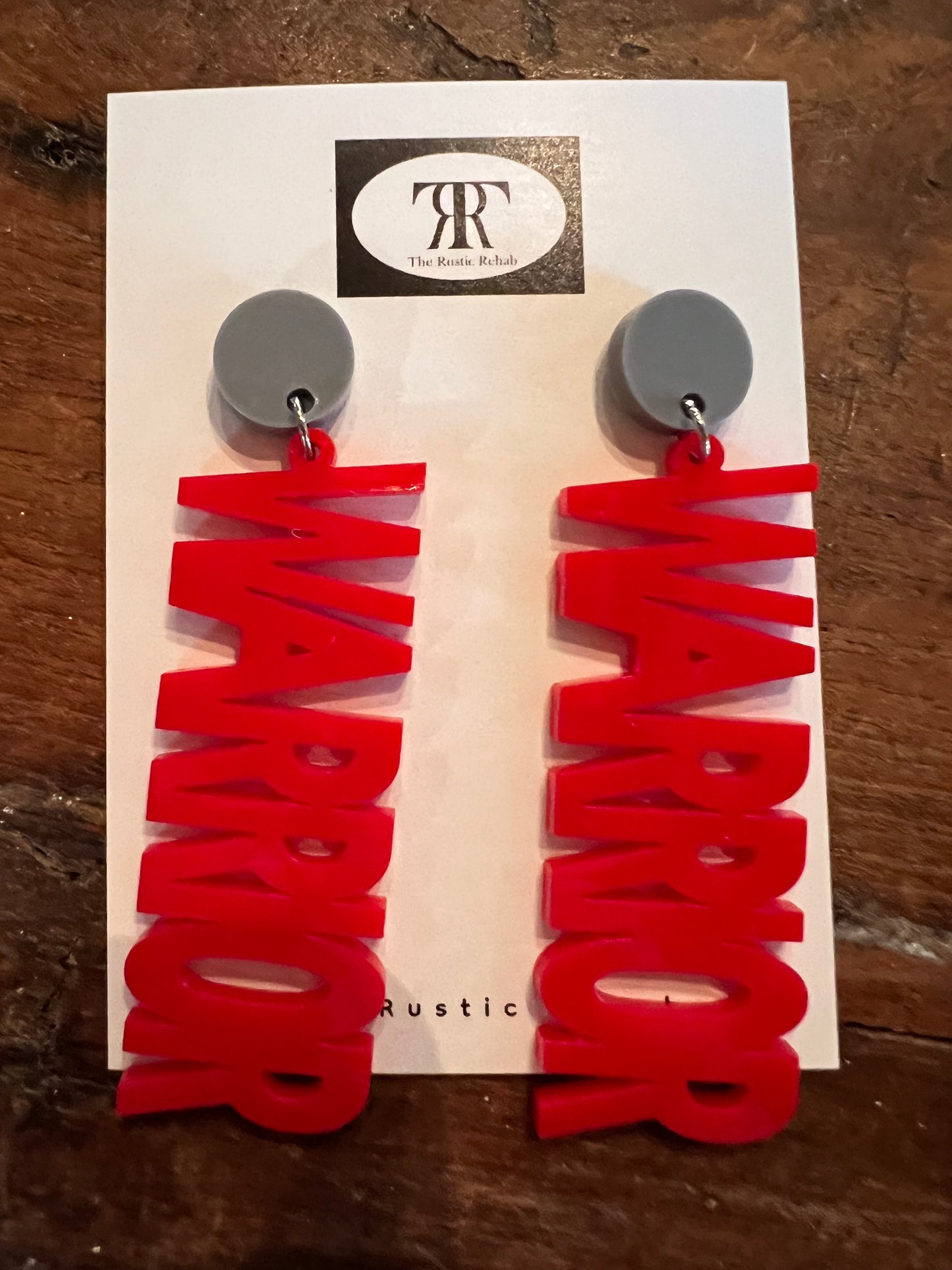School spirit earrings