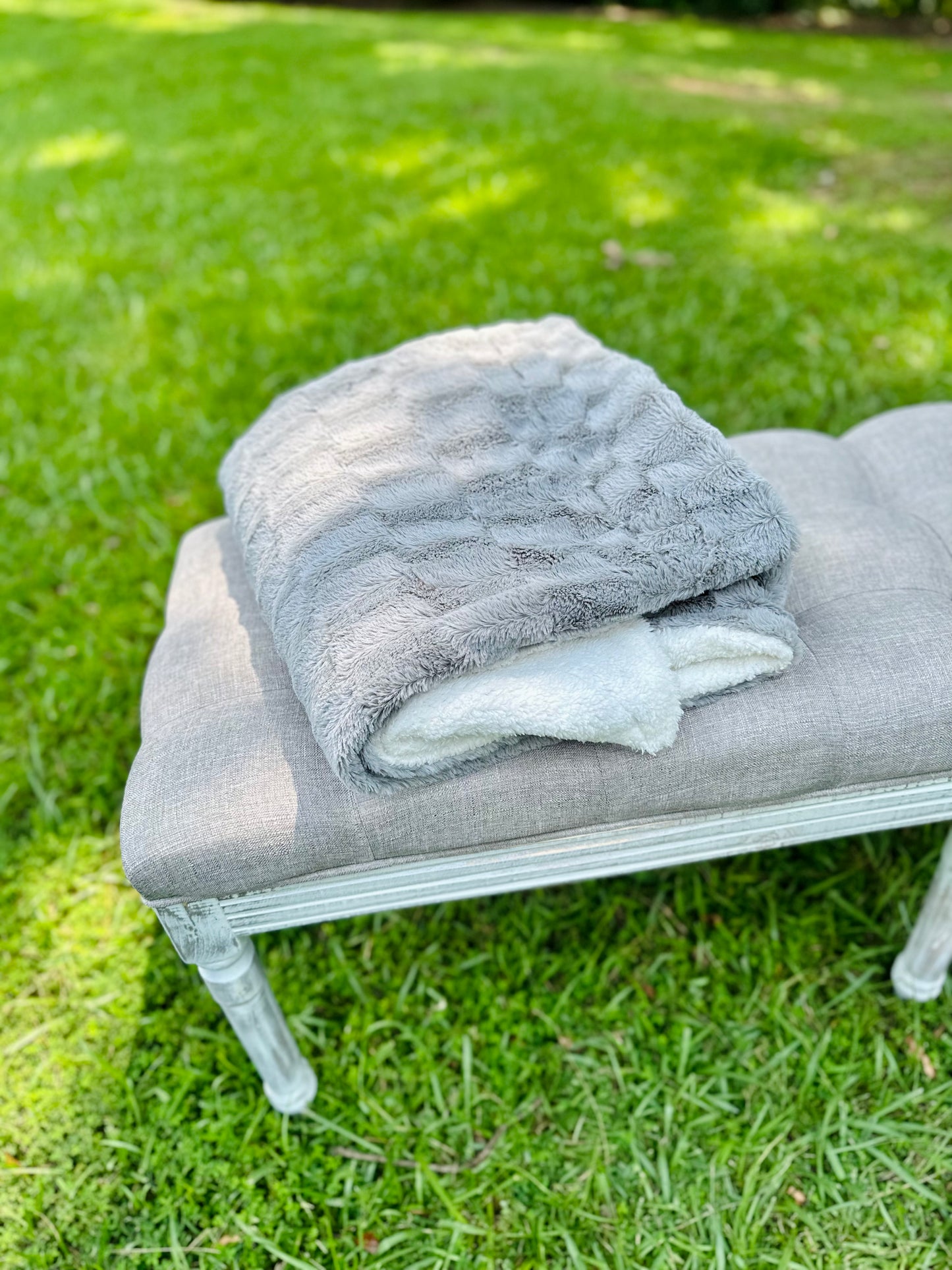 Faux Fur Throw
