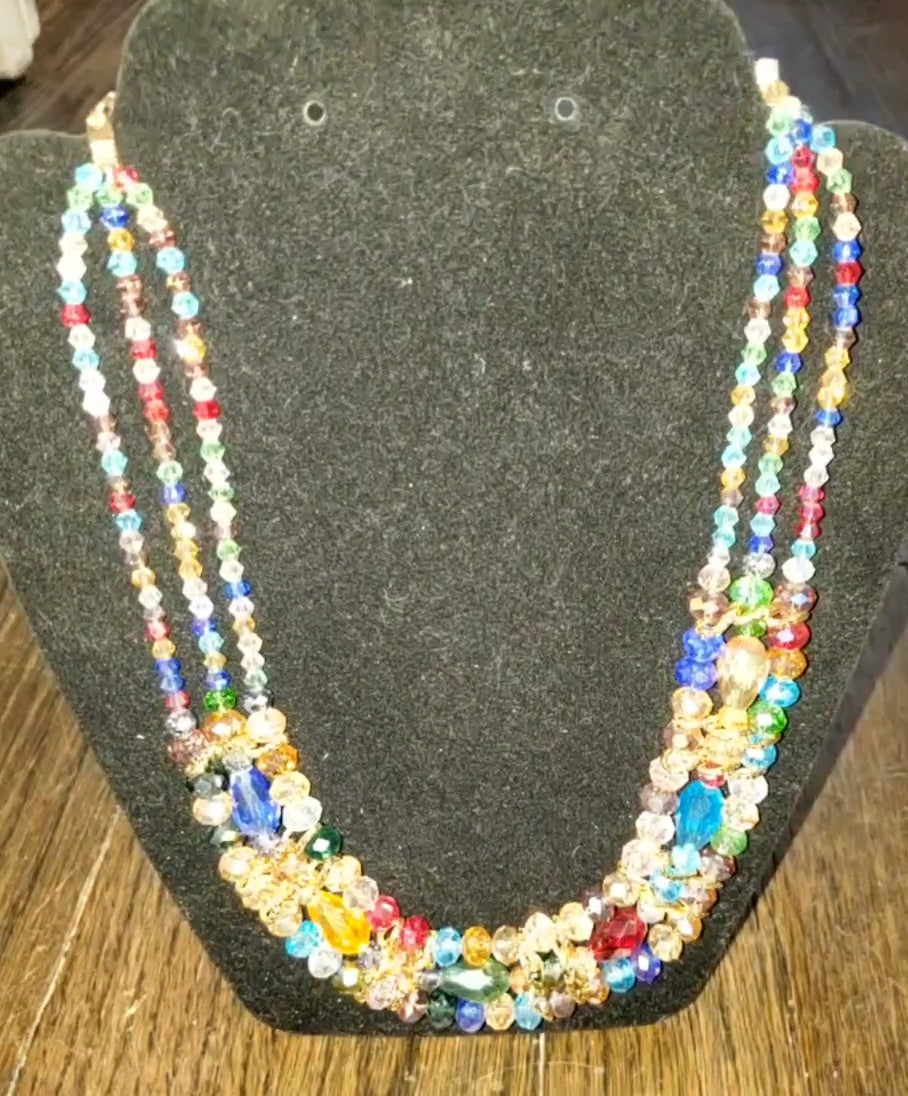 Multicolored Beaded Necklace