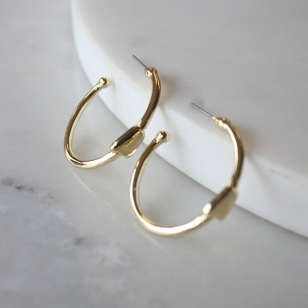 Alabama Hoop Earrings
