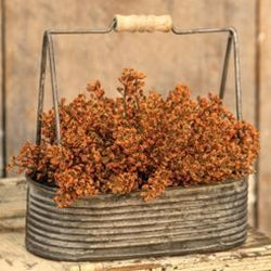 Greenery - Bursting Astilbe 9” Pumpkin