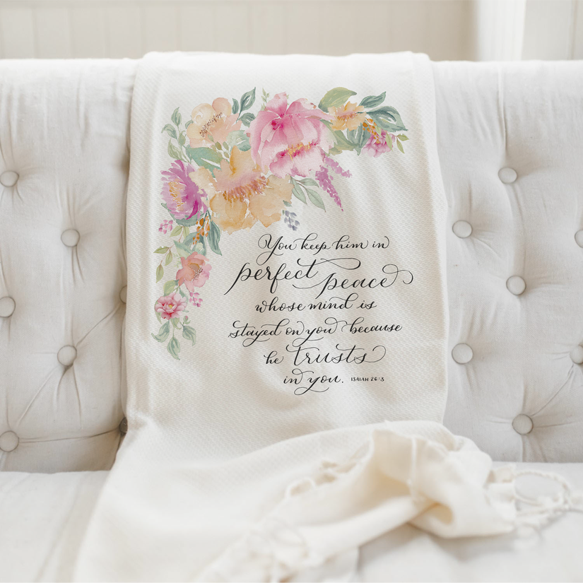 Scripture Throw Blanket