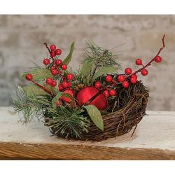 Holiday Brush Pine Bird nest