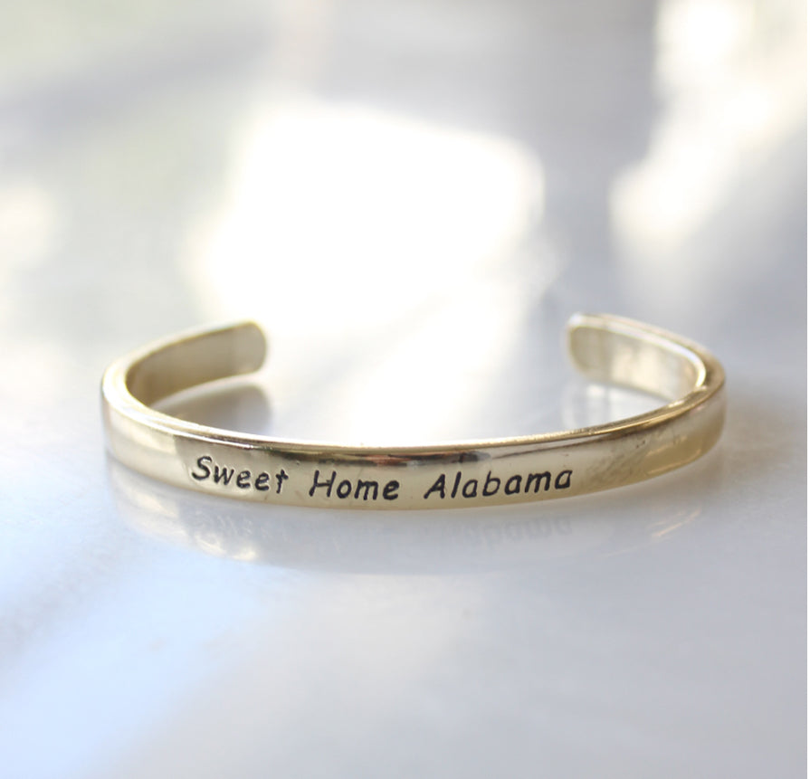 Sweet Home Alabama Cuff 5”