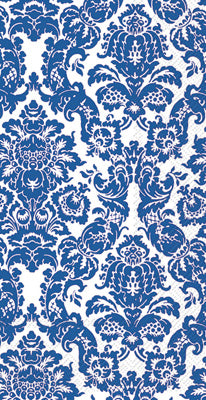 Paper Napkins - Blue & White Damask