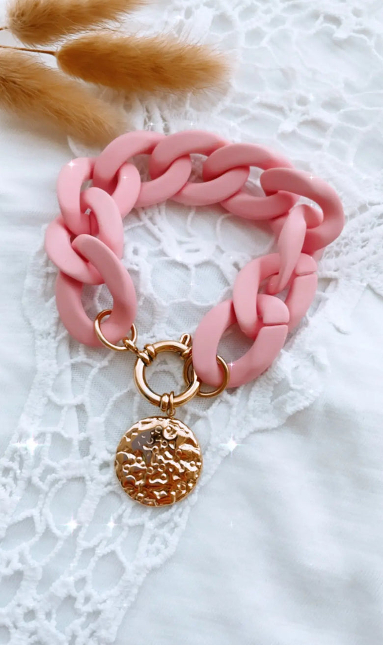 Large Silicone Chain Bracelet